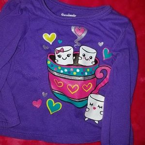 baby girls garanimals hot choc t shirt 12M
